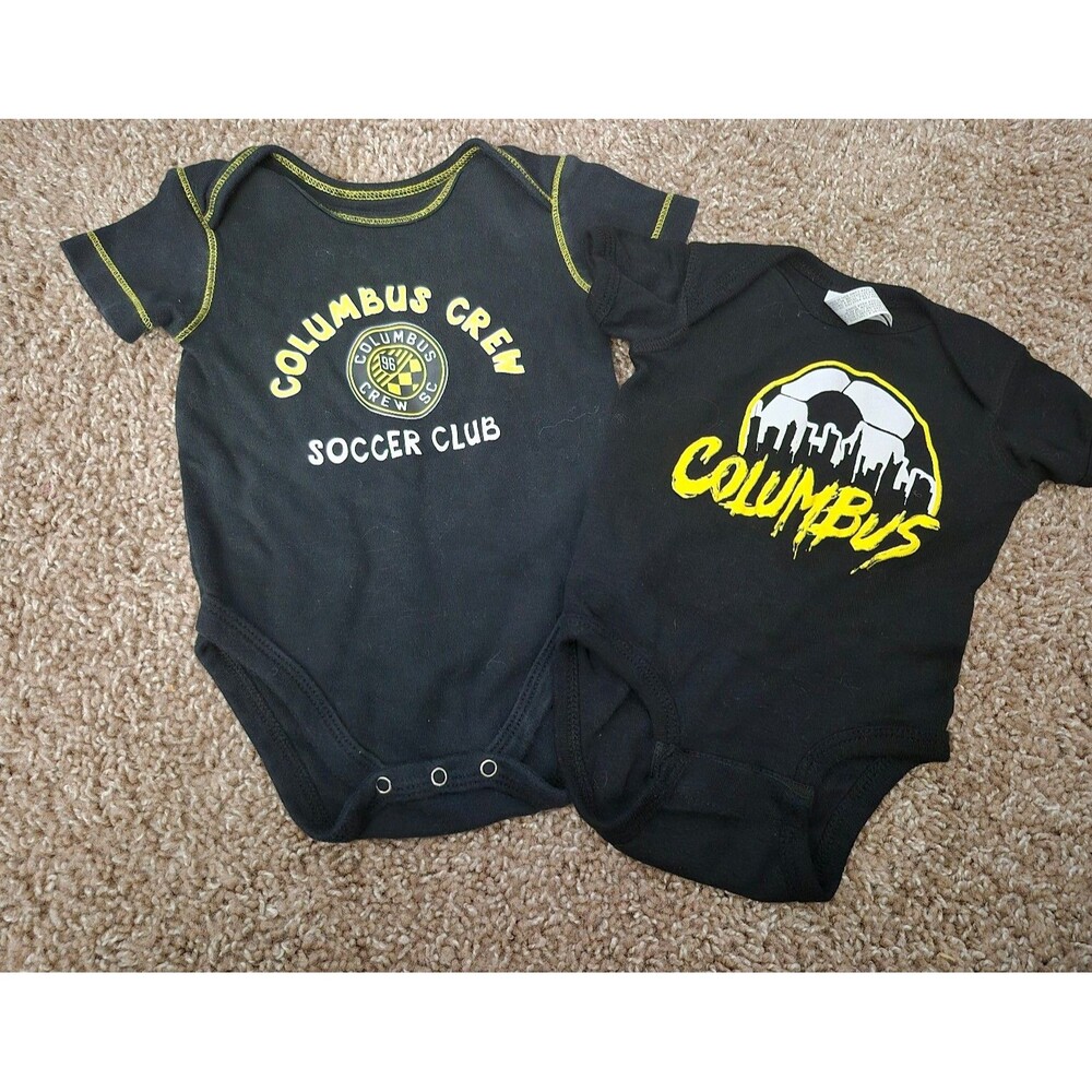 Columbus crew bodysuits size 3-6 months